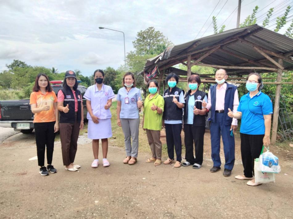 ลงพื้นที่เยี่ยมผู้สูงอายุ ผู้พิการที่มีภาวะพึ่งพิงในพื้นที่
