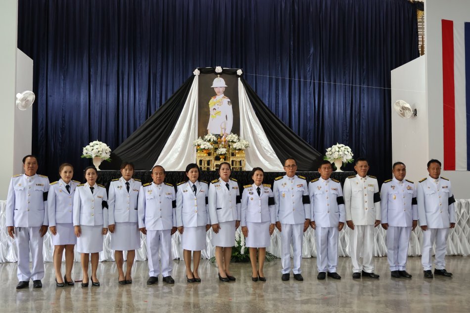 เทศบาลตำบลร่วมใจร่วมพิธีบำเพ็ญกุศลครบ 100 วัน (สตมวาร)