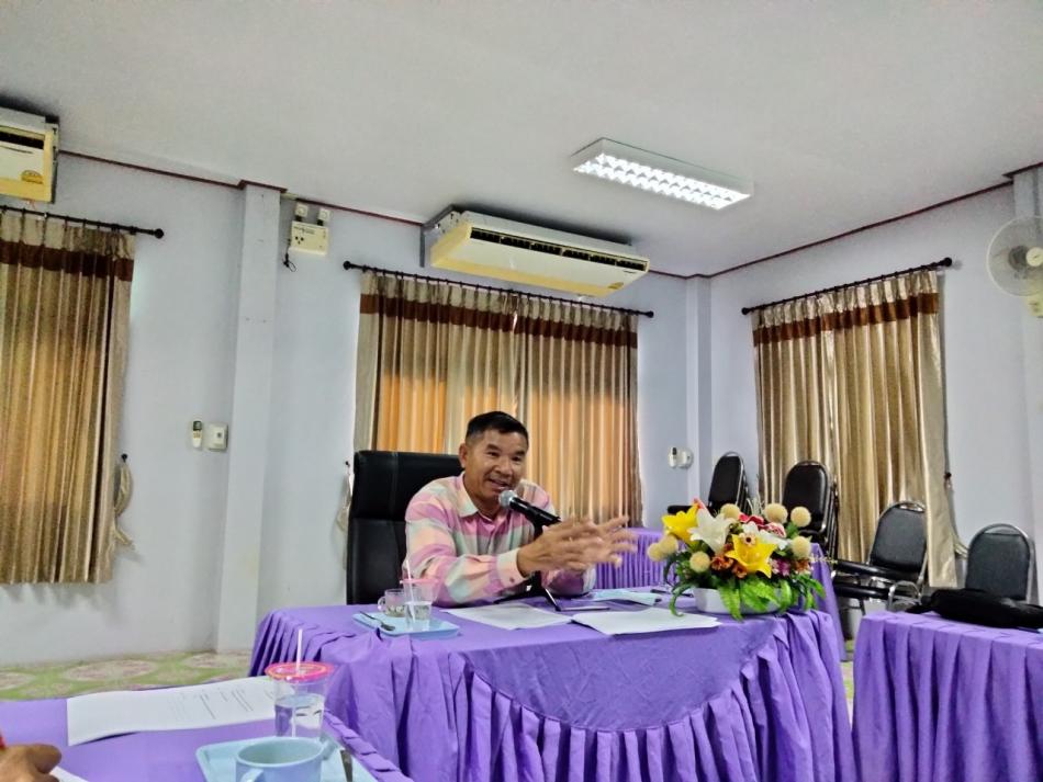 การประชุมคณะกรรมการจัดการสิ่งปฏิกูลและขยะมูลฝอยองค์กรปกครองส่วนท้องถิ่น เพื่อพิจารณาคัดเลือกครอบครัวต้นแบบในการจัดการขยะในครัวเรือน