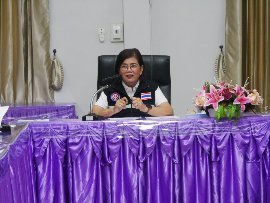 นายกเทศมนตรีตำบลร่วมใจ เป็นประธานเปิดการประชุมจัดสรรงบประมาณโครงการพระราชดำริด้านสาธารณสุข ประจำปี 2569