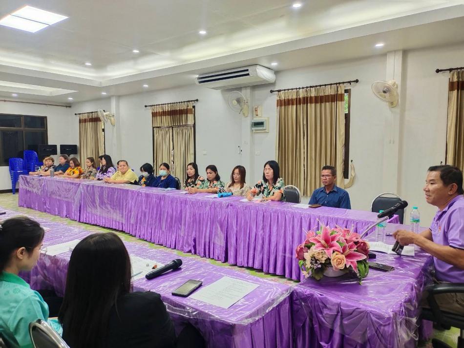 การประชุมสร้างการรับรู้ลดใช้ถุงพลาสติก โฟม และส่งเสริมการใช้ถุงผ้าแทนถุงพลาสติก